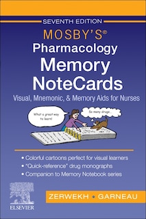 Couverture_Mosby's Pharmacology Memory NoteCards