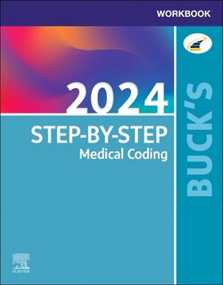 Front cover_Buck's Workbook for Step-by-Step Medical Coding, 2024 Edition