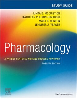 Front cover_Study Guide for Pharmacology