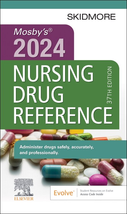 Couverture_Mosby's 2024 Nursing Drug Reference