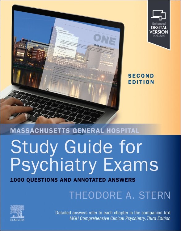 Front cover_Massachusetts General Hospital Study Guide for Psychiatry Exams