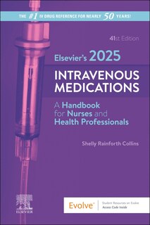 Front cover_Elsevier's 2025 Intravenous Medications