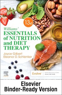 Front cover_Williams' Essentials of Nutrition and Diet Therapy - Binder Ready