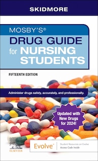 Front cover_Mosby's Drug Guide for Nursing Students with update