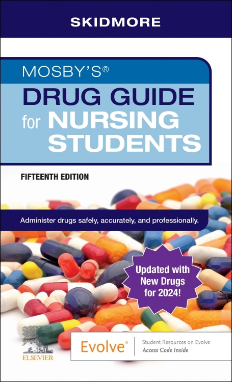 Front cover_Mosby's Drug Guide for Nursing Students with update