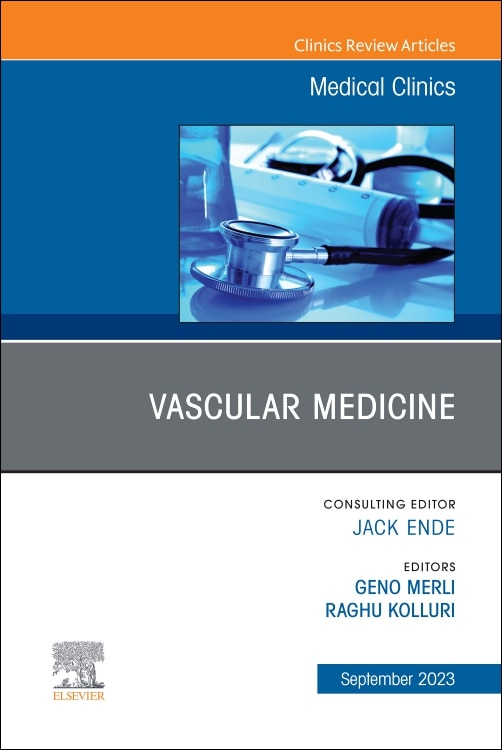 Front cover_Vascular Medicine, An Issue of Medical Clinics of North America