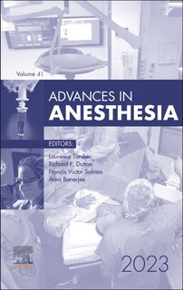 Front cover_Advances in Anesthesia, 2023