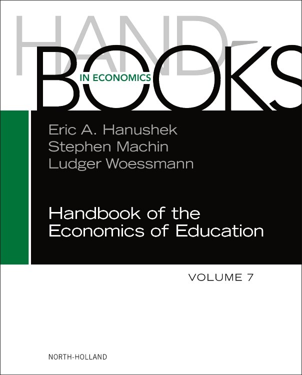 Front cover_Handbook of the Economics of Education