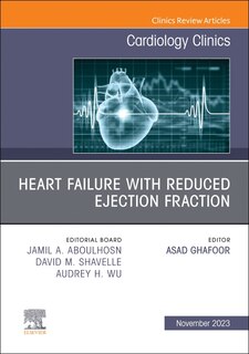 Couverture_Heart failure with reduced ejection fraction, An Issue of Cardiology Clinics