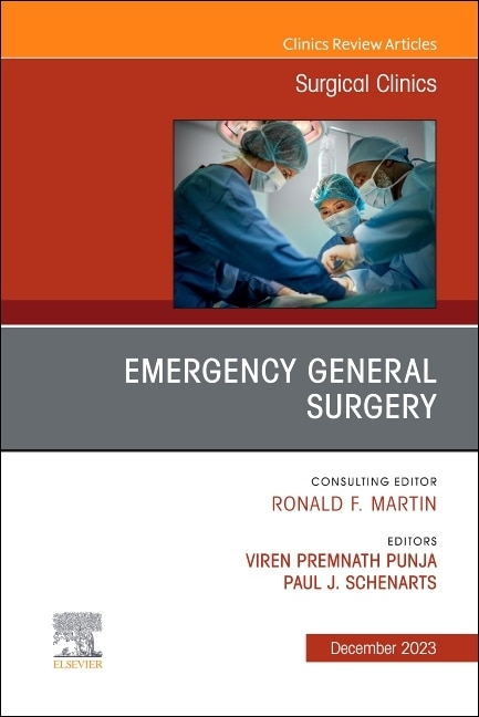 Couverture_Emergency General Surgery, An Issue of Surgical Clinics