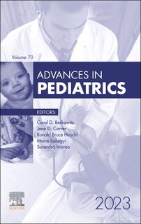 Couverture_Advances in Pediatrics, 2023
