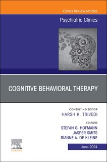 Couverture_Cognitive Behavioral Therapy, An Issue of Psychiatric Clinics of North America