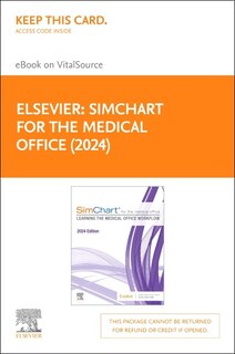 Front cover_SimChart for the Medical Office (2024) - Elsevier E-Book on VitalSource (Retail Access Card)