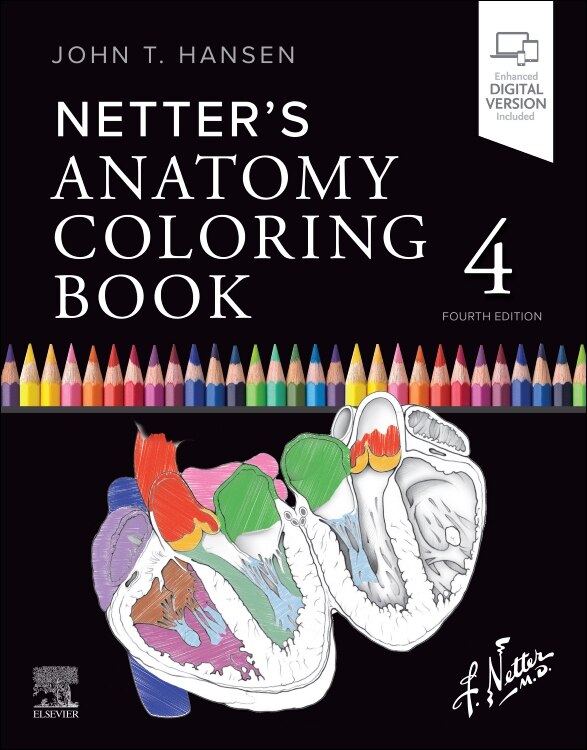 Couverture_Netter's Anatomy Coloring Book