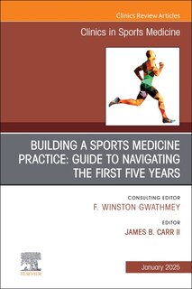 Front cover_Building a Sports Medicine Practice