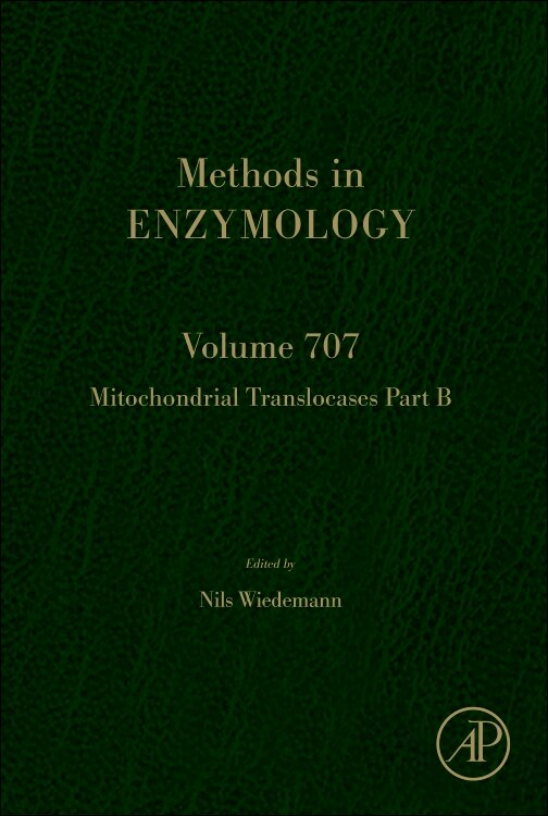 Front cover_Mitochondrial Translocases Part B