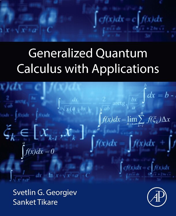 Couverture_Generalized Quantum Calculus with Applications