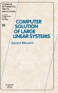Front cover_Computer Solution Of Large Linear Systems