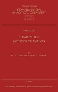 Front cover_Chemical Test Methods Of Analysis