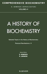Front cover_Selected Topics in the History of Biochemistry