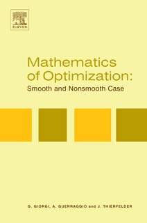 Front cover_Mathematics of Optimization
