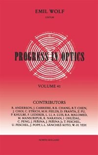 Front cover_Progress In Optics Xliprogress In Optics Series Volume 41