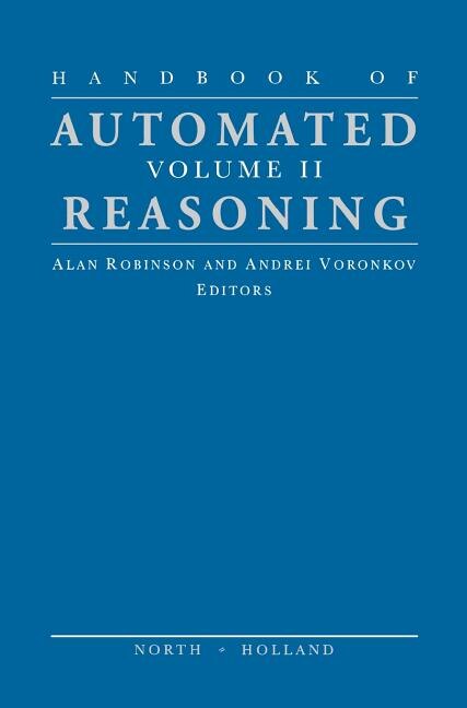 Front cover_Handbook Of Automated Reasoning