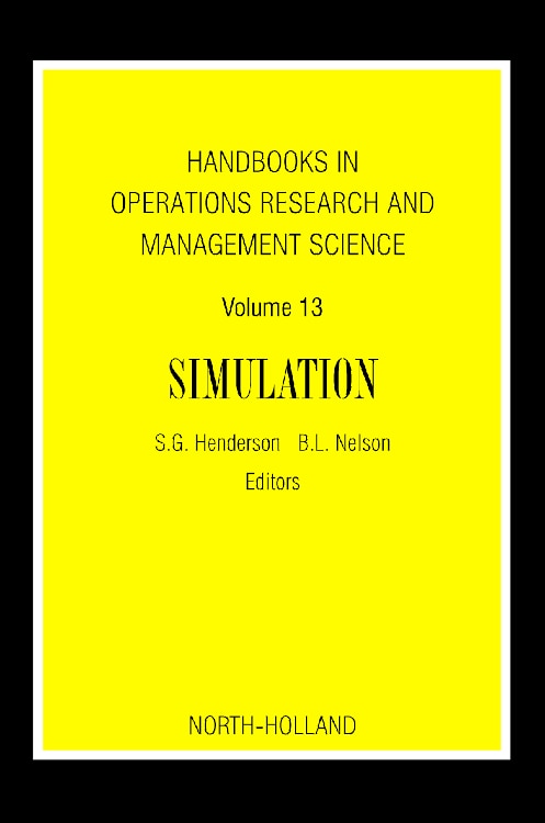 Front cover_Handbooks in Operations Research and Management Science