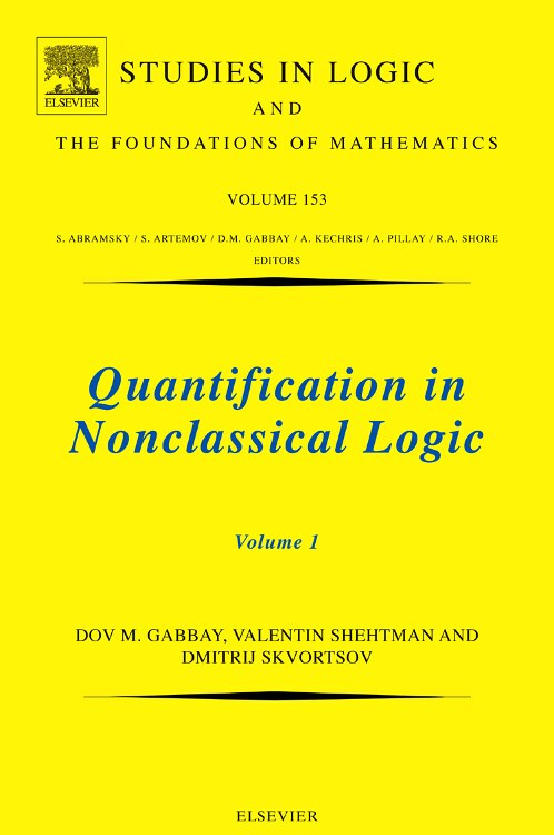 Front cover_Quantification in Nonclassical Logic
