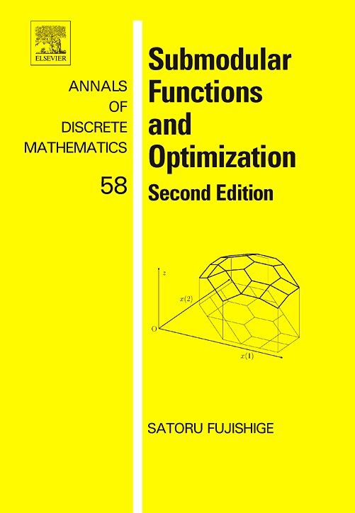 Couverture_Submodular Functions and Optimization