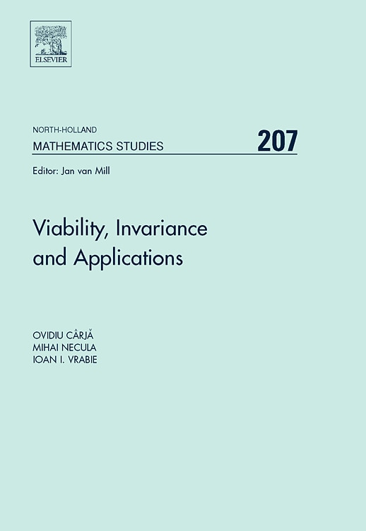 Front cover_Viability, Invariance And Applications