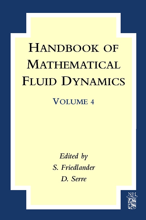 Couverture_Handbook Of Mathematical Fluid Dynamics