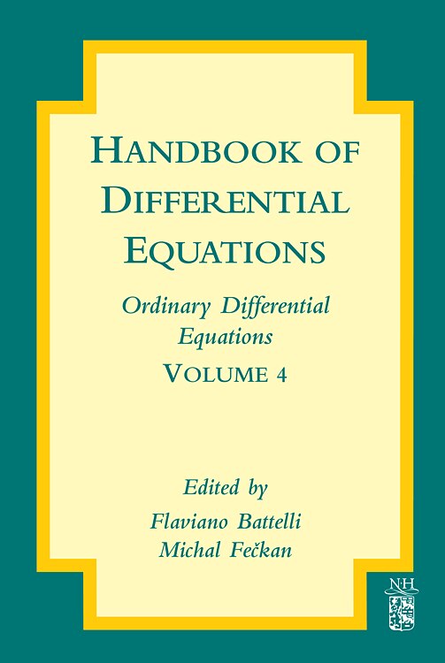 Front cover_Handbook of Differential Equations