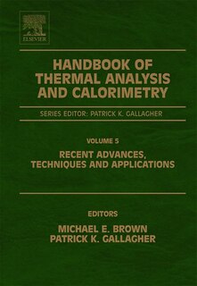 Front cover_Handbook Of Thermal Analysis And Calorimetry