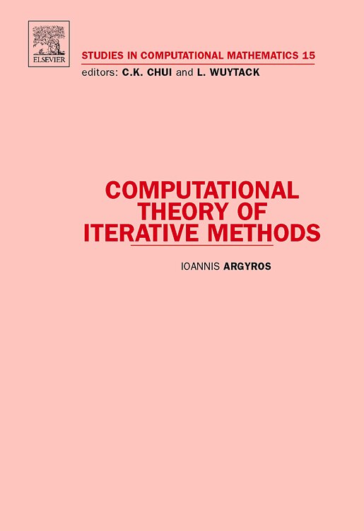 Front cover_Computational Theory of Iterative Methods