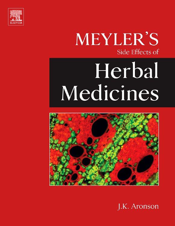 Front cover_Meyler's Side Effects of Herbal Medicines