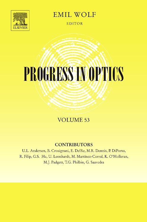 Front cover_Progress in Optics