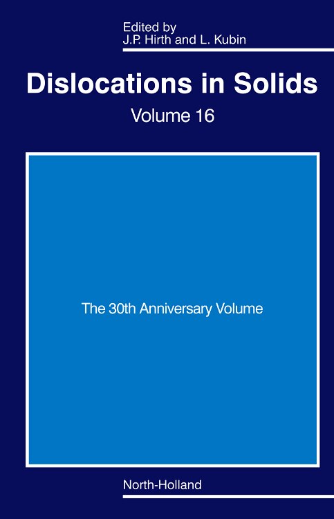 Front cover_Dislocations in Solids