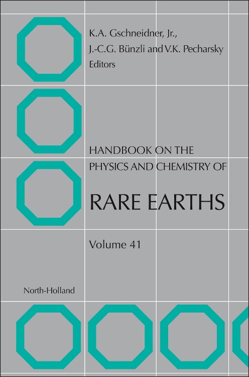 Couverture_Handbook On The Physics And Chemistry Of Rare Earths