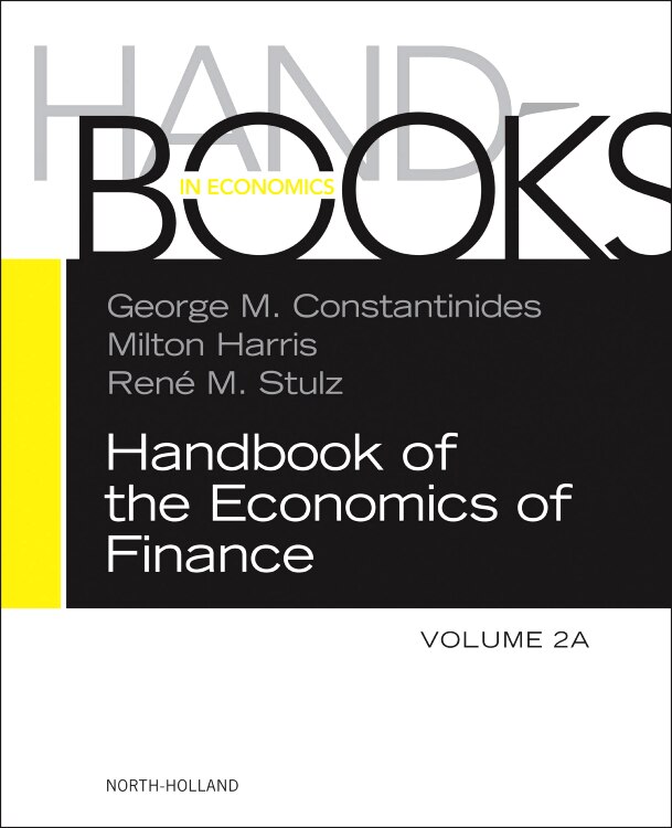 Couverture_Handbook Of The Economics Of Finance