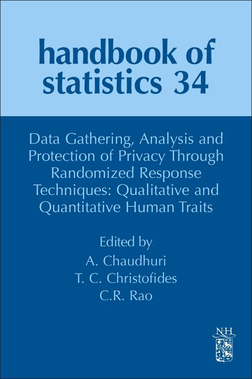 Couverture_Data Gathering, Analysis And Protection Of Privacy Through Randomized Response Techniques