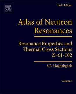 Couverture_Atlas Of Neutron Resonances
