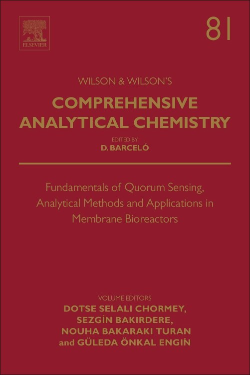 Couverture_Fundamentals Of Quorum Sensing, Analytical Methods And Applications In Membrane Bioreactors