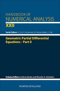 Couverture_Geometric Partial Differential Equations - Part 2
