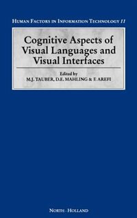 Front cover_Cognitive Aspects Of Visual Languages And Visual Interfaces