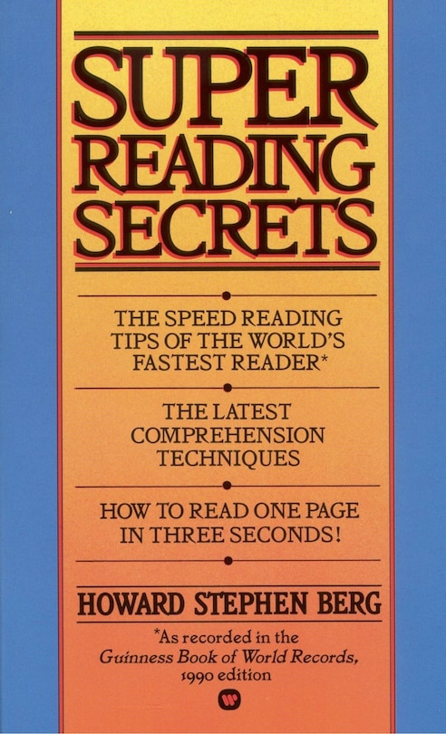Front cover_Super Reading Secrets