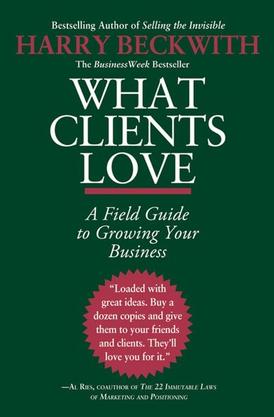 Front cover_What Clients Love