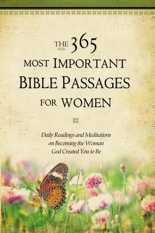 Front cover_The 365 Most Important Bible Passages for Women
