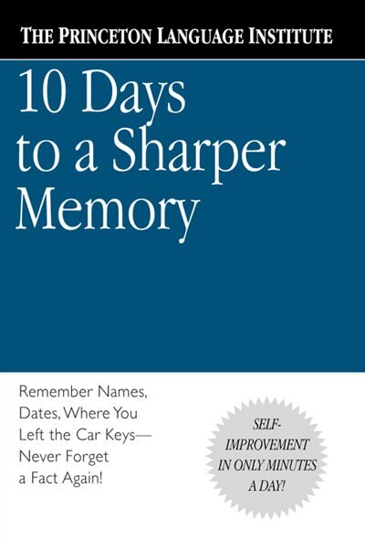 Front cover_10 Days to a Sharper Memory