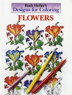 Couverture_Designs For Coloring: Flowers